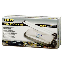 Produktbild von Glo Betriebseinheit Glomat 2 für 2 T5/T8 Leuchtstoffröhren in Schwarz