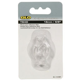 Produktbild von Glo T5 Reflektor Clip aus transparentem Kunststoff für T5/T8 Röhren