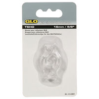 Produktbild von Glo T5 Reflektor Clip aus transparentem Kunststoff für T5/T8 Röhren
