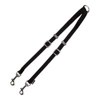 Produktbild von GLORIA Doppelleine aus Nylon für 2 Hunde in Schwarz - 250 g