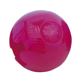 Gloria Hundeball 6,4 cm robustes Zahnpflege Spielzeug in Orange oder Rosa – Bild 1 von 2