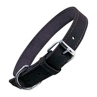 Produktbild von GLORIA Hundehalsband aus Leder in Schwarz 250 g