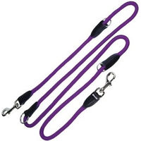 Produktbild von Gloria Hundeleine Doppelleine aus Polyester Lila - 250 g