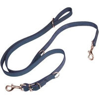 Produktbild von Gloria Hundeleine Oasis aus Leder Blau 200 cm - 250 g
