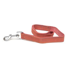 GLORIA Nubukleder Leine aus Leder in Rot und Rosa 250 g - 250 g – Bild 1 von 3