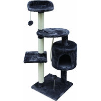 Produktbild von Gloria Pets Katzenkratzbaum Volga Grau aus Plüsch und Sisal