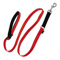 Produktbild von Gloria Schleppleine aus Nylon für Hunde Mittel und Groß Rot 2 m - 250 g