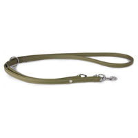 Produktbild von Glückshund Lederband Führleine Capers Grün 200 cm x 18 mm