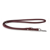 Produktbild von Glückshund Lederband Führleine Rot 200 cm x 12 mm