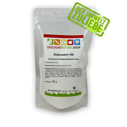 Glukosamin 100 Vegan Gelenk-Supplement Ergänzungsfutter für Senior Tiere und Sport & Leistung – Bild 1 von 2