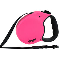 Produktbild von goDog Doggo Everyday Rollleine für kleine Hunde Rosa 4 m - 1 Stk.