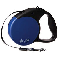 Produktbild von goDog Everyday Rollleine für Hunde Größe M Blau Schwarz - 40,6 cm