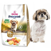 Produktbild von GOLD DOG Snocerek Getreidefreies Trockenfutter für kleine Hunde mit Rindfleisch und Lachs und Kartoffel 4kg