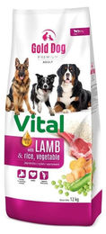 Gold Dog Vital Premium Hundefutter Lamm & Reis 12 kg – Bild 1 von 1