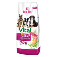 Produktbild von Gold Dog Vital Premium Hundefutter Lamm & Reis 12 kg
