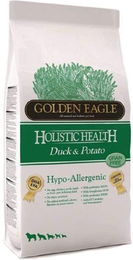Produktbild von Golden Eagle Hypoallergen Hundefutter Ente und Kartoffel Getreidefrei Monoprotein 10 kg