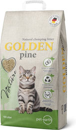 Produktbild von Golden Nature Pine Hypoallergene Holzstreu für Katzen 18 l - 18 l