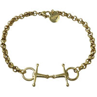 Produktbild von Goldenes Damenarmband aus Edelstahl von Equestrian Shop wasserfest
