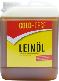 GOLDHORSE Ergänzungsfutter Leinöl für Haut und Fell sowie Verdauung 2500g – Bild 1 von 2