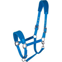 Produktbild von Goldhorse Fleecehalfter Allround Blau für Warmblut
