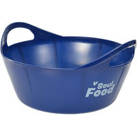 Produktbild von Goldhorse Flexischale Soulfood Futtertrog aus Kunststoff Blau
