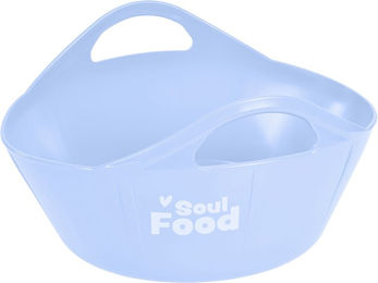 Goldhorse Flexischale Soulfood Futtertrog aus Kunststoff Blau – Bild 1 von 1