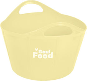 Goldhorse Flexischale Soulfood Futtertrog aus Kunststoff Gelb – Bild 1 von 1