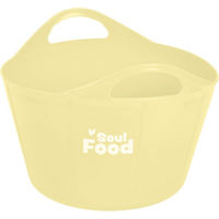 Produktbild von Goldhorse Flexischale Soulfood Futtertrog aus Kunststoff Gelb