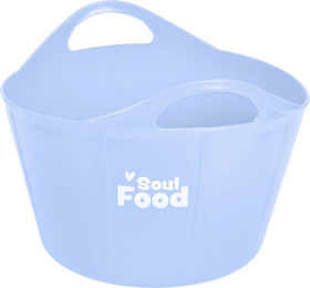 Goldhorse Flexischale Soulfood Futtertrog aus Kunststoff in Blau – Bild 1 von 1