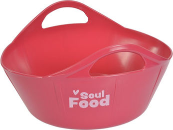 Goldhorse Flexischale Soulfood Futtertrog aus Kunststoff Rosa – Bild 1 von 1