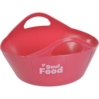 Produktbild von Goldhorse Flexischale Soulfood Futtertrog aus Kunststoff Rosa
