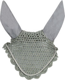 Produktbild von GOLDHORSE Fliegenhaube Evergreen für Warmblut aus Stoff