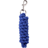 Produktbild von Goldhorse Führstrick aus Baumwolle mit Karabinerhaken in Blau 16 mm