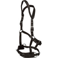 Produktbild von Goldhorse Kappzaum Basic aus Nylon in Schwarz für Warmblut