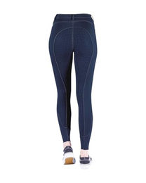GOLDHORSE Kinder Reithose Basic Line Full Grip Blau Größe 158 – Bild 1 von 3