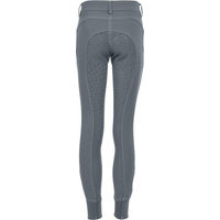 Produktbild von Goldhorse Kinder-Reithose Basic Line Full Grip Grau Größe 134-140