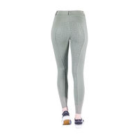 Produktbild von GOLDHORSE Kinder Reithose Basic Line Full Grip Grün Größe 158