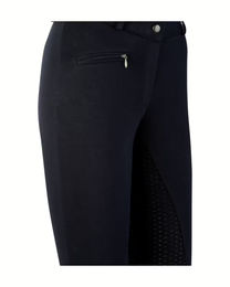 GOLDHORSE Kinder-Reithose mit Grip aus Baumwolle Blau – Bild 1 von 4