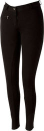 GOLDHORSE Kinder-Reithose mit Grip aus Baumwolle Schwarz – Bild 1 von 4