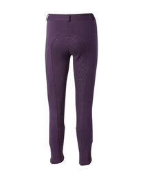 GOLDHORSE Kinder Reithose mit Silikon-Grip aus Baumwolle Lila Größe 164 – Bild 1 von 4