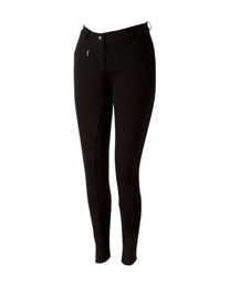GOLDHORSE Kinder Reithose mit Silikon-Grip aus Baumwolle Schwarz Größe 164 – Bild 1 von 5