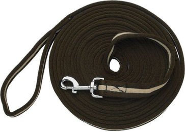 Produktbild von Goldhorse Longe Basic Longierbedarf aus Polyester in Braun und Beige