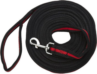 Produktbild von Goldhorse Longe Basic Longierbedarf aus Polyester Schwarz-Rot