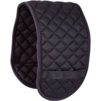 Produktbild von Goldhorse Longierpad Basic für Pferde Schwarz Größe L aus Polyester