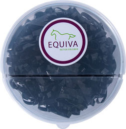 GOLDHORSE Mähnengummis aus Silikon in Schwarz One Size – Bild 1 von 3