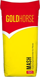 GOLDHORSE Mash für Senior Pferde mit hohem Kleie- und Leinsamenanteil zur Unterstützung von Verdauung sowie Haut und Fell – Bild 1 von 2