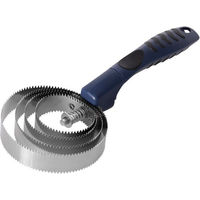 Produktbild von GOLDHORSE Metallstriegel mit ergonomischem Griff in Blau