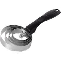 Produktbild von GOLDHORSE Metallstriegel mit ergonomischem Griff in Schwarz