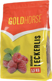 GOLDHORSE Trainingssnacks für Pferde mit Banane Apfel Himbeere und Kräutern 1500g – Bild 1 von 3