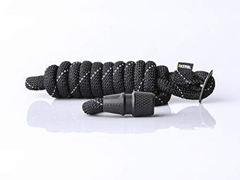 Goleygo Hundeleine Rope Schwarz Reflektierend mit Magnetverschluss Größe M 1,4-2m - 1 Stk. – Bild 1 von 4